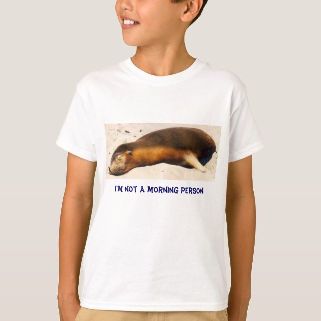 I'm not a morning person T-Shirt (Front)
