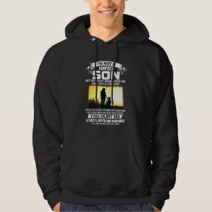 Im Not A Perfect Son But My Crazy Mum Loves Me On Hoodie