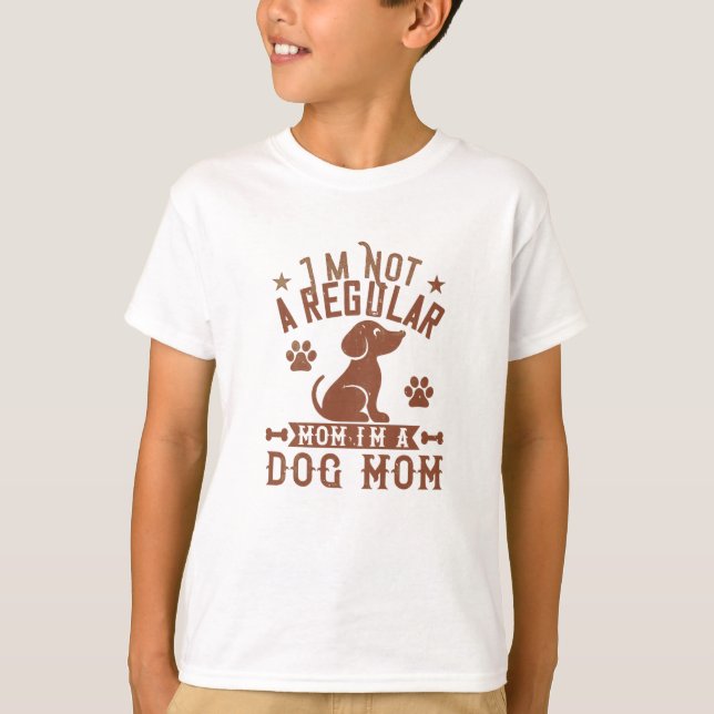 I'm Not A Regular Mum T-Shirt (Front)