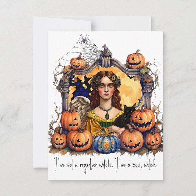 I'm not a regular witch, I'm a cool witch Card (Front)