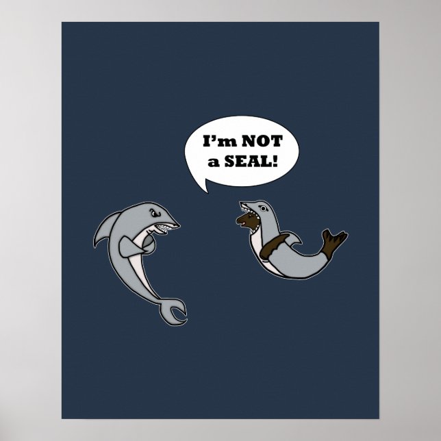 I'm Not A Seal!  Poster (Front)