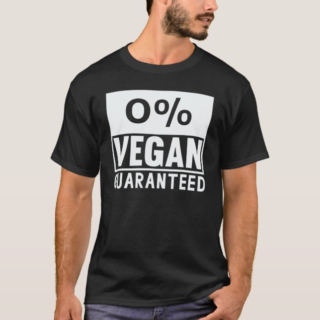 I'm Not A Vegan T-Shirt (Front)