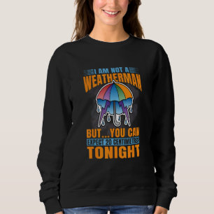 I'm Not A Weatherman But U Can Expect 20 Centimetr Sweatshirt