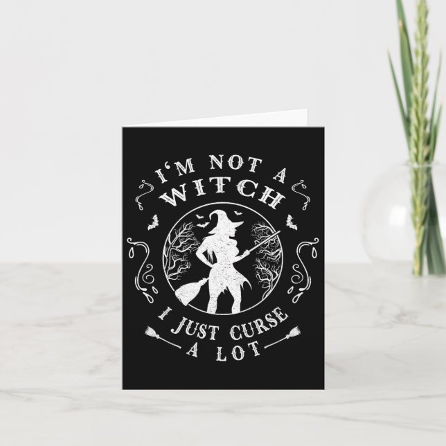 I'm Not A Witch  Card (Front)