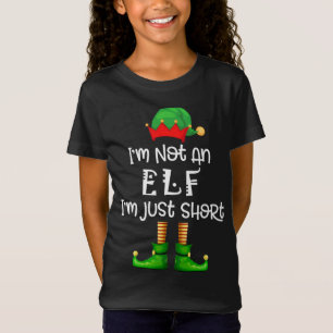 I'm Not An Elf Family Christmas Pjs Matching T-Shirt