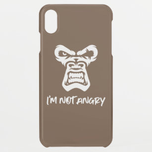 I'm Not Angry, The Monkey iPhone XS Max Case