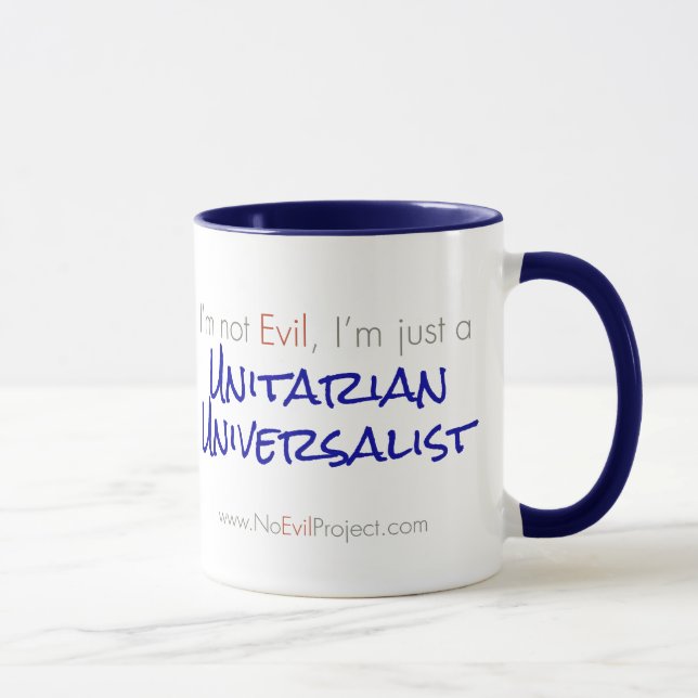 I'm not Evil, I'm just a UU Mugs (Right)
