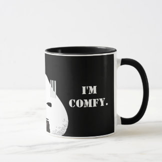 I'm NOT FAT. I'm COMFY. Mug