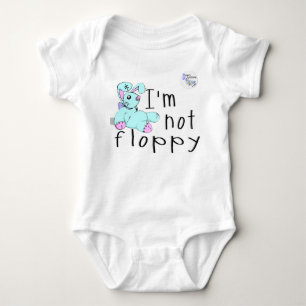 I'm Not Floppy! Down's Syndrome Awareness Baby Bodysuit