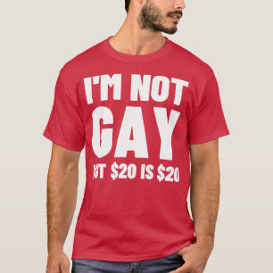 Im not gay but 20 is 20 3 T-Shirt