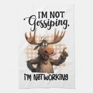 I'm not Gossiping Tea Towel