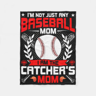 I'm Not Just Any Sell Lover Mom I'm The Catcher's Fleece Blanket