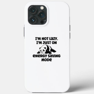 I'm not lazy I'm just in energy saving mode Case-Mate iPhone Case