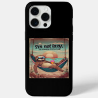 I'm Not Lazy, I'm On Energy Saving Mode Graphic