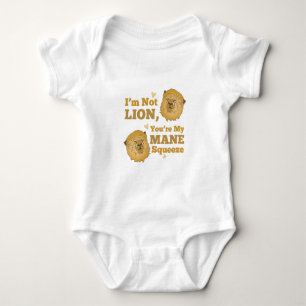 Im Not Lion Baby Bodysuit