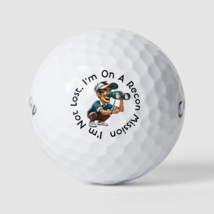 I'm Not Lost Callaway Warbird Golf Balls