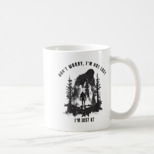 I'm Not Lost I'm Just 67 Meme Coffee Mug