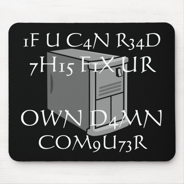 I'm NOT Mr. Fix It Mouse Mat (Front)