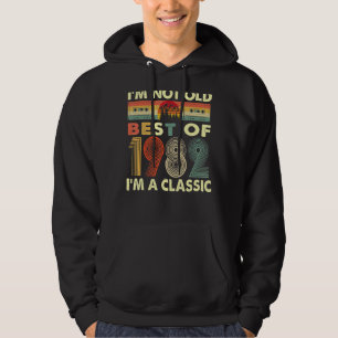I'm Not Old I'm A Classic Vintage 1982 40th Birthd Hoodie