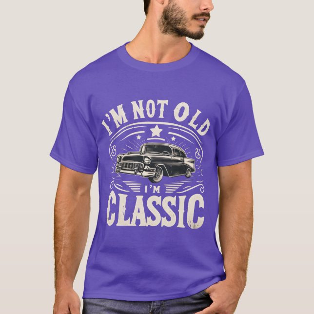 Im Not Old Im Classic Car Enthusiast boy T-Shirt (Front)