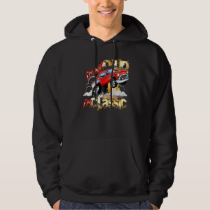 I'm Not Old I'm Classic  Car Graphic Usa Mens & Wo Hoodie