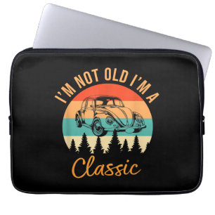 I'm Not Old I'm Classic Car Retro Vintage Funny Ca Laptop Sleeve