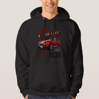 I'm Not Old I'm Classic Car Vintage Born In 1938 Hoodie