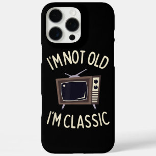 I'm Not Old I'm Classic Funny old TV Graphic iPhone 16 Pro Max Case