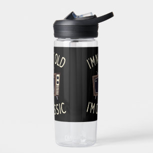 I'm Not Old I'm Classic Funny old TV Graphic Water Bottle