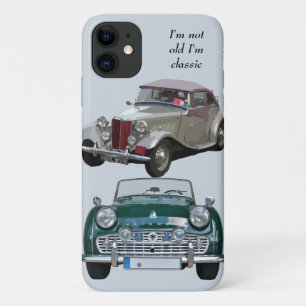 I'm not old I'm classic Trendy vintage cars chic iPhone 11 Case