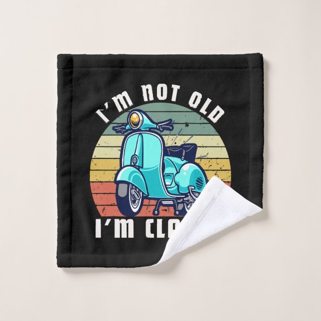 im-not-old-im-classic wash cloth (Wash Cloth)