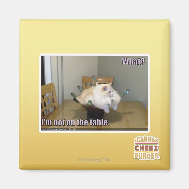 I'm not on the table magnet (Front)