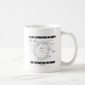 I'm Not Operating On Empty Just Operating On Krebs Coffee Mug