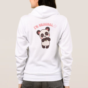 Im Not Perfect Panda Cute Aesthetic Hoodie
