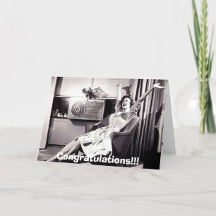 I'm not pregnant!! card