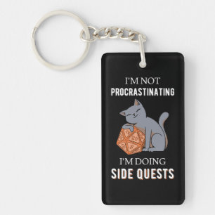 I'm Not Procrastinating I'm Doing Side Quests III Key Ring
