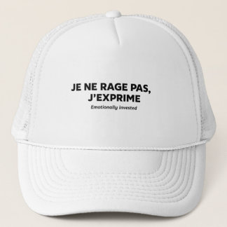 I'm not raging, I'm expressing myself Trucker Hat