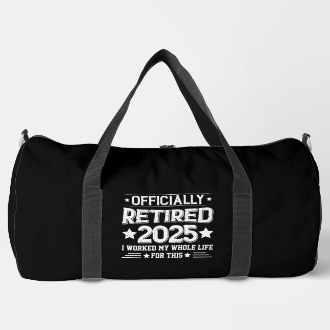 I'm Not Retired—I'm a Professional Grandfather Duffle Bag (Front)