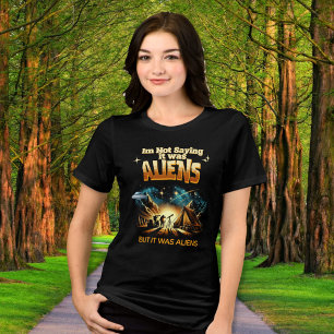 I'm Not Saying it was Aliens, But it was Aliens Tri-Blend Shirt