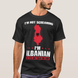 I'm not screaming I'm Albanian Albanian Pullover H