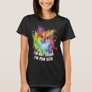 Im Not Short Im Fun Size  Chihuahua Humor Chiwawa T-Shirt