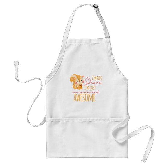 I'm Not Short I'm Just Concentrated Awesome Standard Apron (Front)