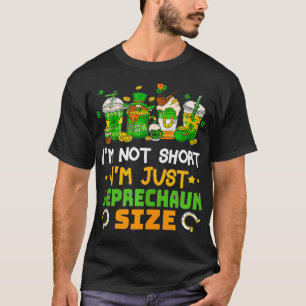 Im Not Short Im  Size Funny St Patricks Day Tank T