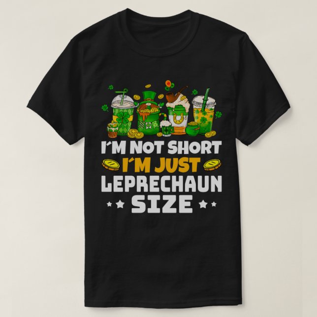 Im Not Short Im  Size Funny Womens   4  T-Shirt (Design Front)