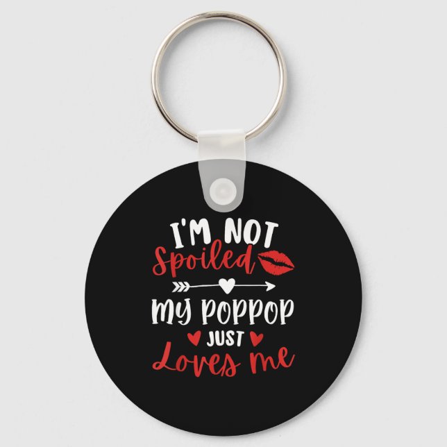 I'm Not Siled My P P Loves Me Family Reunion Match Key Ring (Front)