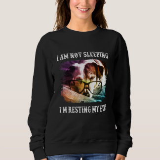 Im Not Sleeping Im Just Resting My Eyes Dad Tee