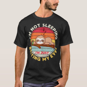 Im Not Sleeping Im Just Resting My Eyes Sloth Tank