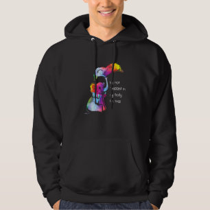 Im Not Trapped In My Body Rainbow Lgbt Community P Hoodie
