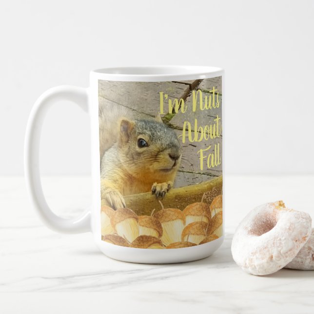 I'm Nuts About Fall Coffee Mug (With Donut)