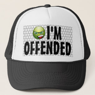 I'm Offended Angry Bubble Wrap Trucker Hat